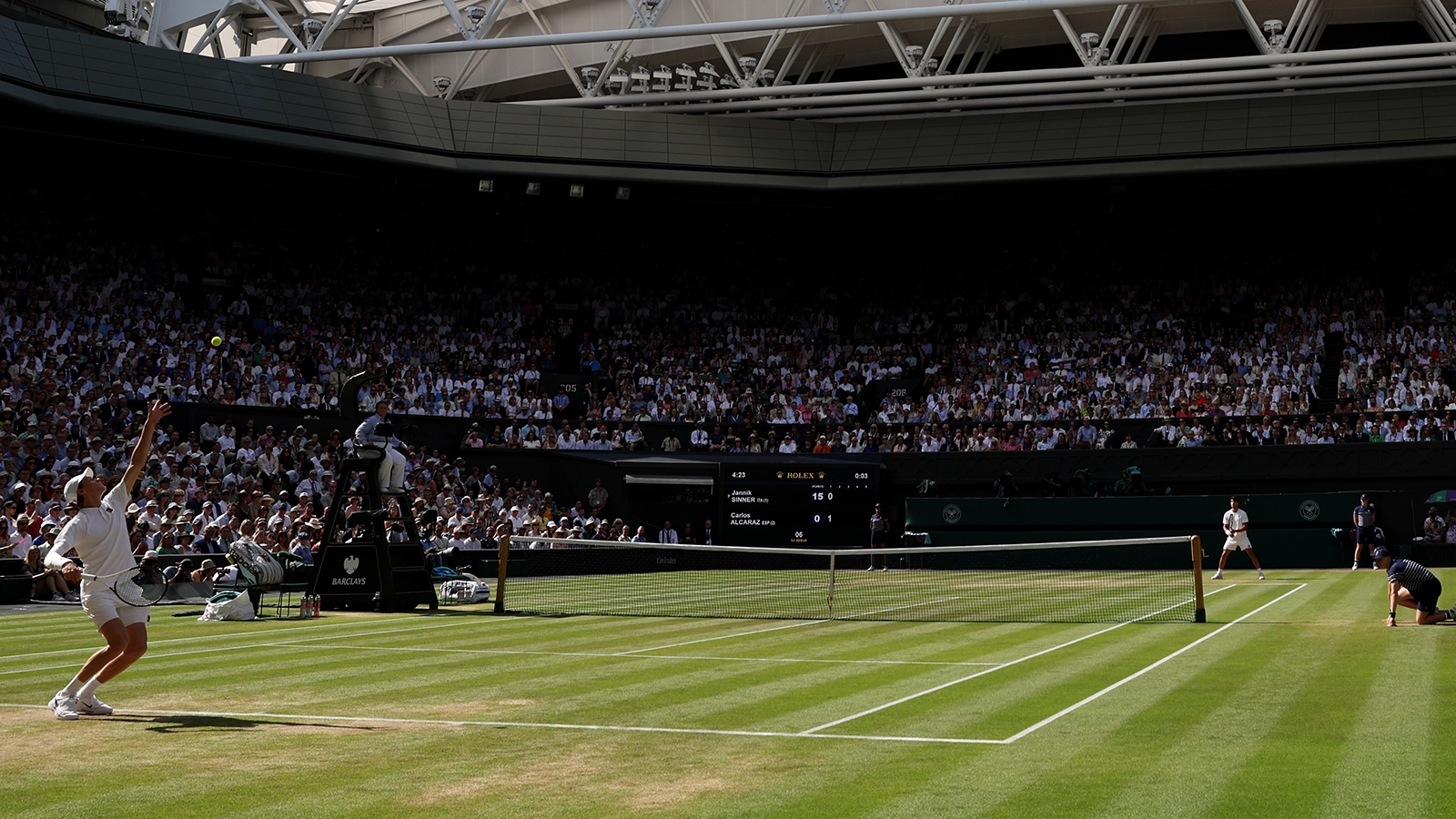 Tennis Fan Sneaks Into Wimbledon Centre Court and Sees Something Incredible