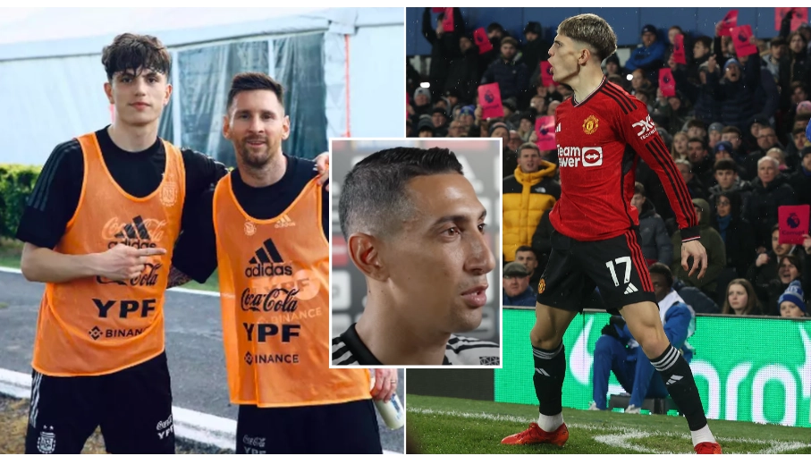 Angel Di Maria tells Alejandro Garnacho to stop copying Cristiano Ronaldo trait and emulate Lionel Messi instead