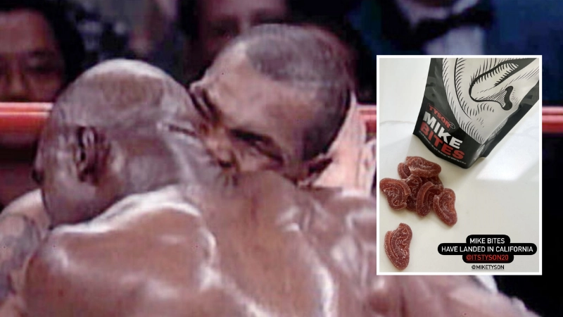 Mike Tyson’s Weed Company Is Making Edibles In The Shape Of An Ear With Chunk Missing