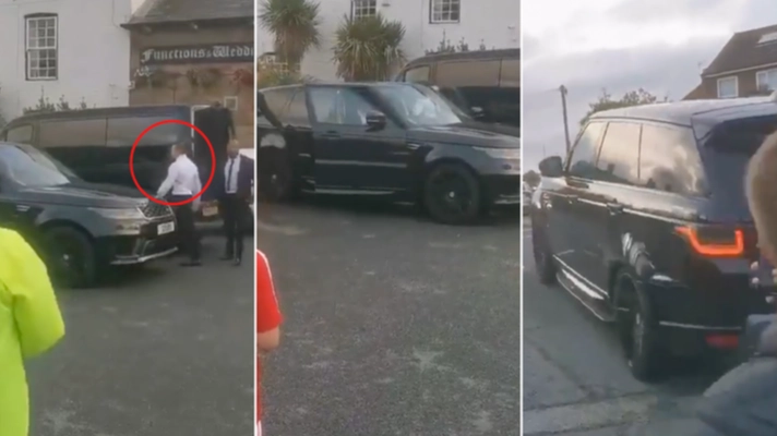 Conor McGregor makes frantic getaway from Merseyside pub after aunt's funeral