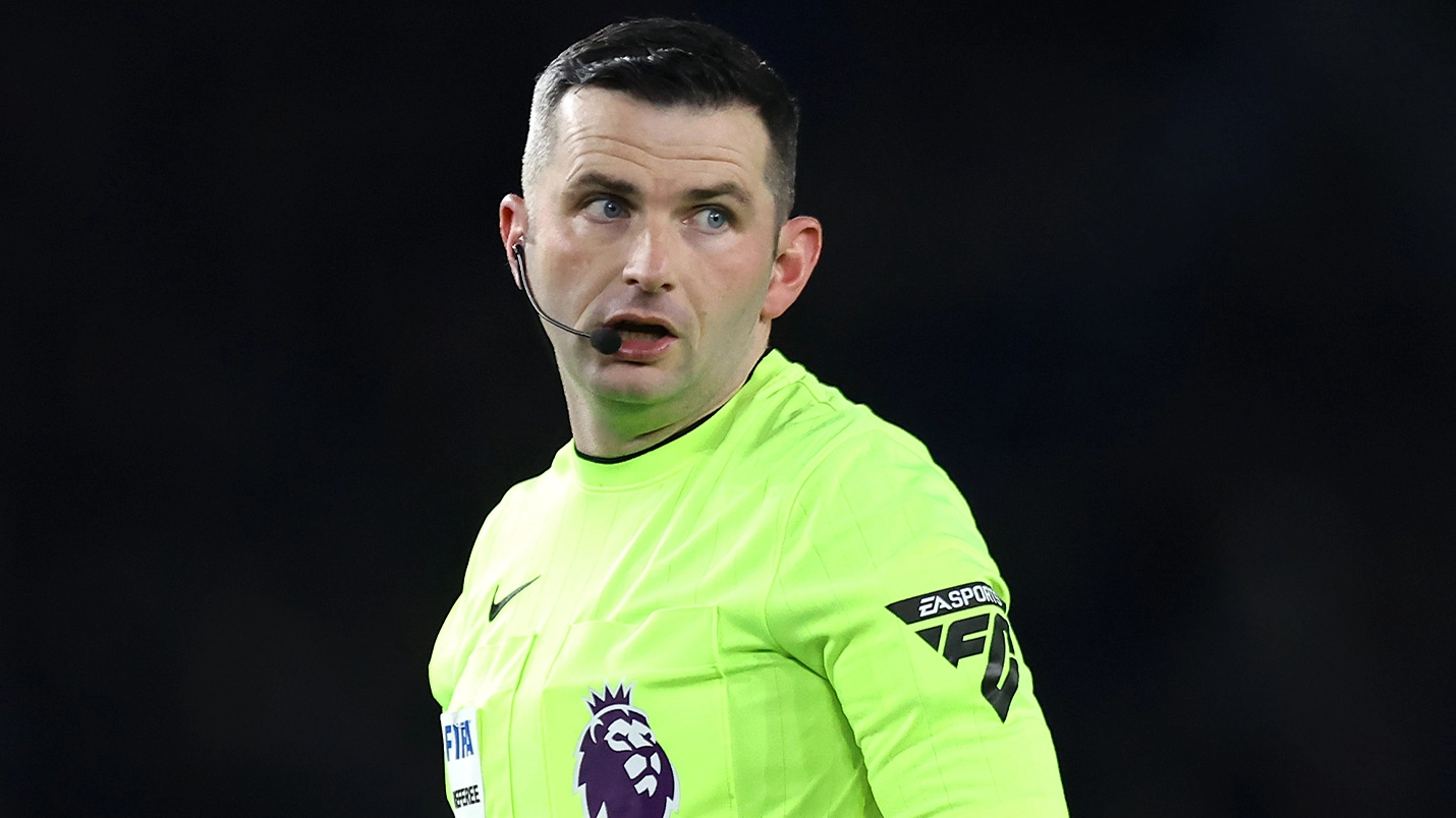 Michael Oliver given Champions League fixture just days after involvement in Jean-Philippe Mateta controversy