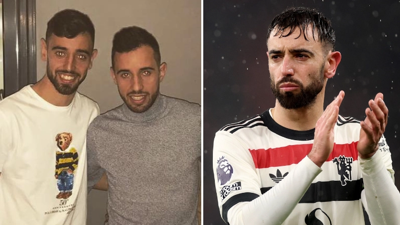 Man Utd fans stunned after finding out Bruno Fernandes' brother plays for English side and has two jobs