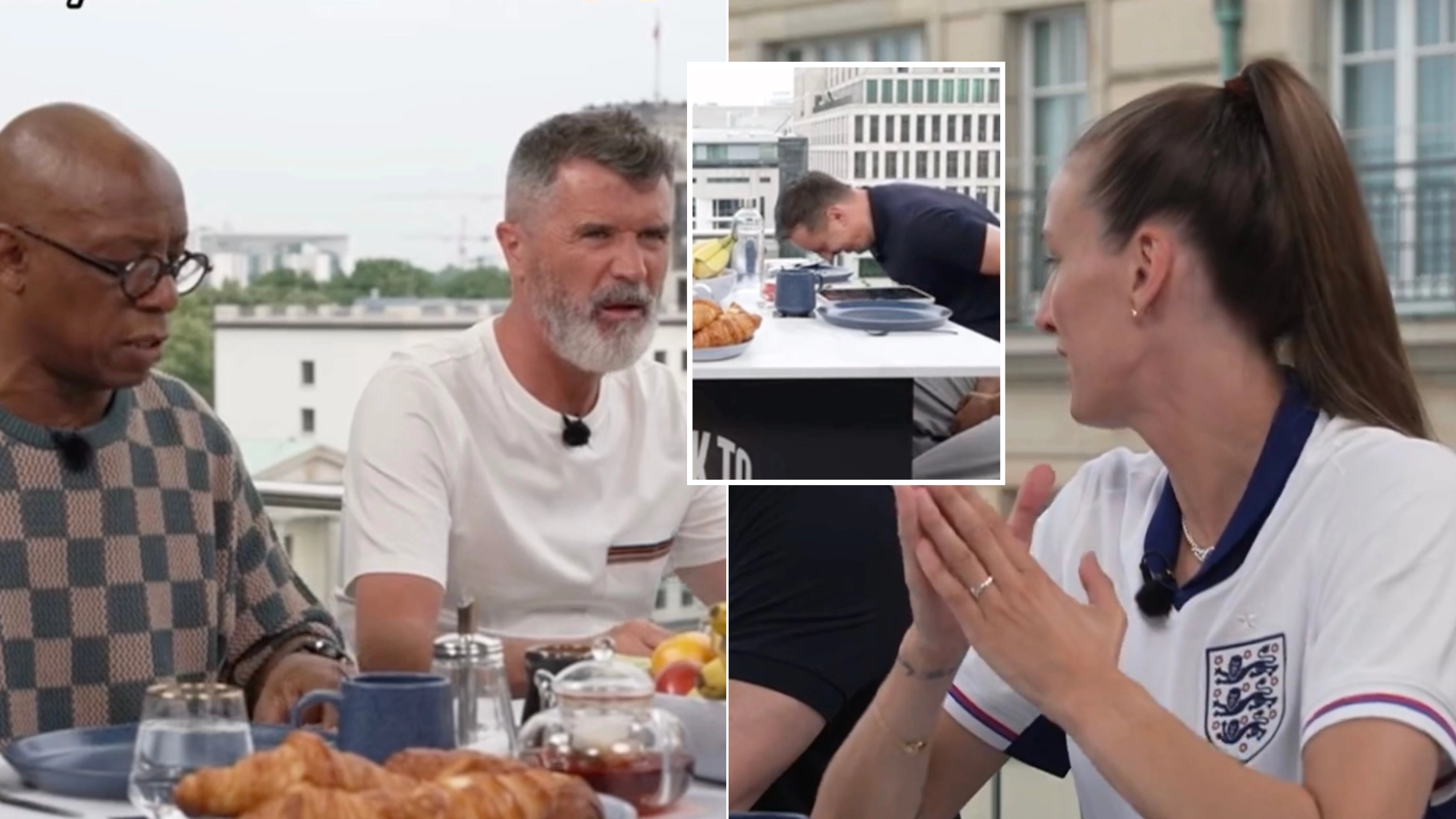 Roy Keane destroys Jill Scott with savage comment to leave Ian Wright and Gary Neville in stitches