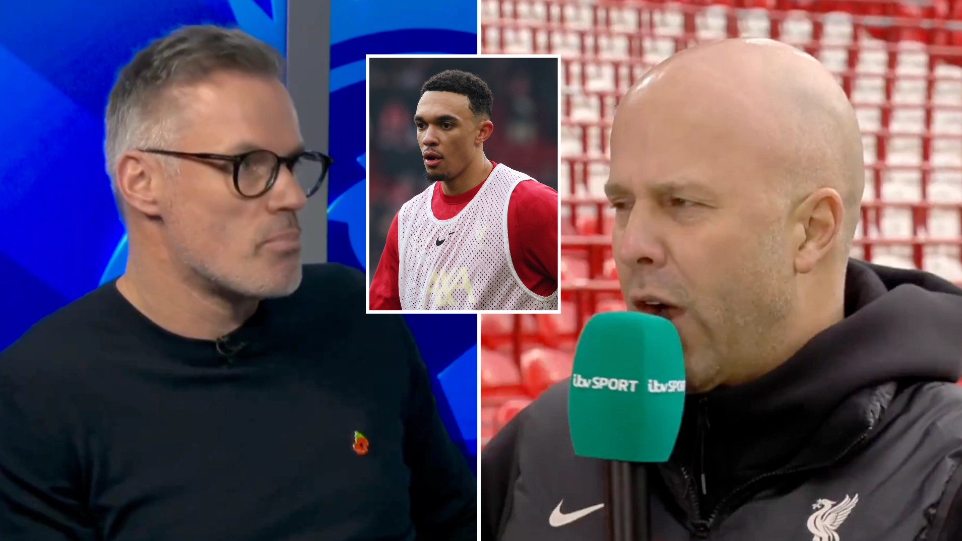 Arne Slot appears to respond to Jamie Carragher's controversial Ballon d'Or claim amid Trent Alexander-Arnold saga