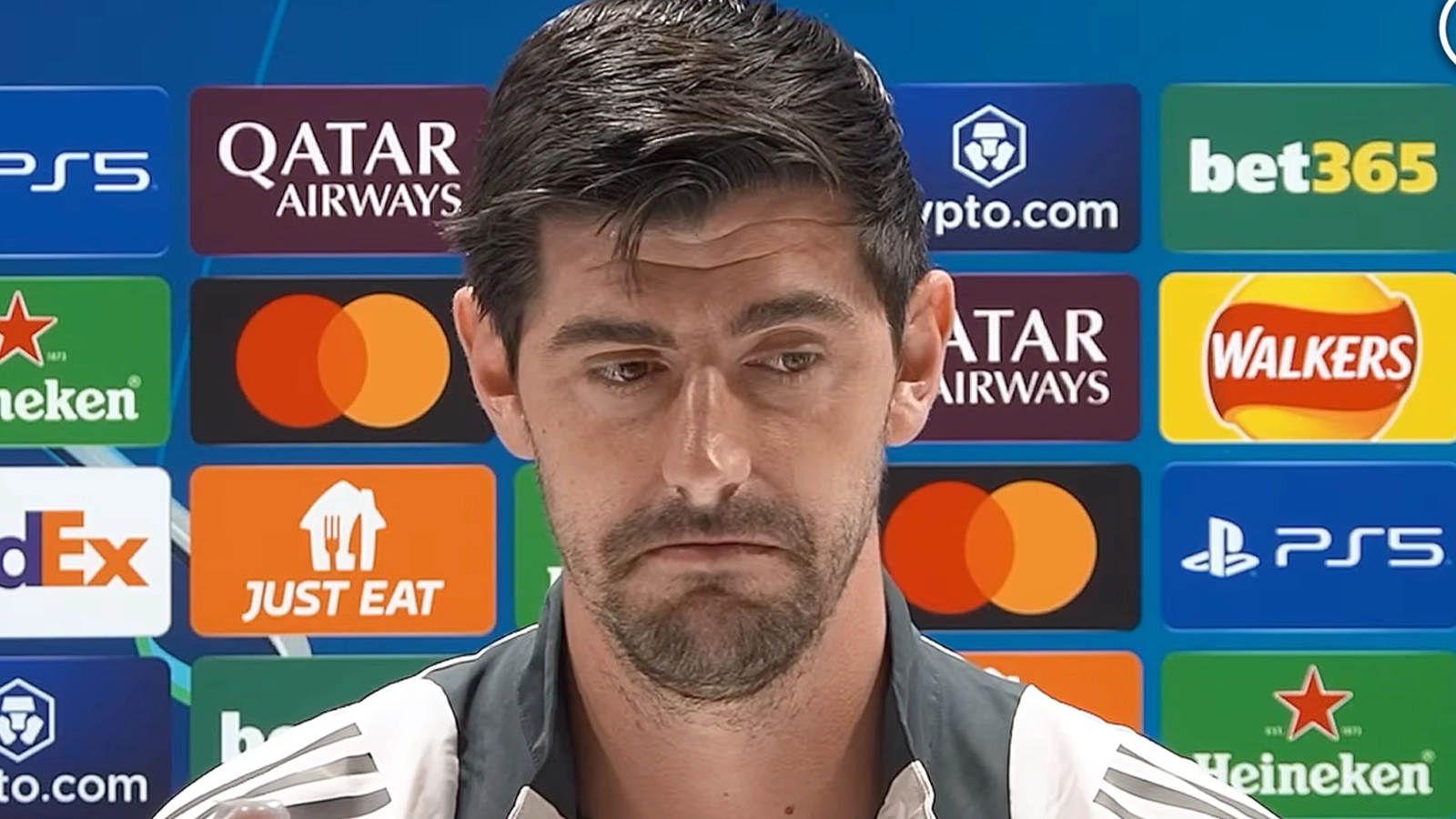 Thibaut Courtois points finger of blame after being called out by Real Madrid legend over Declan Rice free-kicks