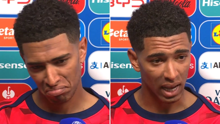 Jude Bellingham shows maturity beyond his years and defends England player from 'a lot of rubbish' in post-match interview