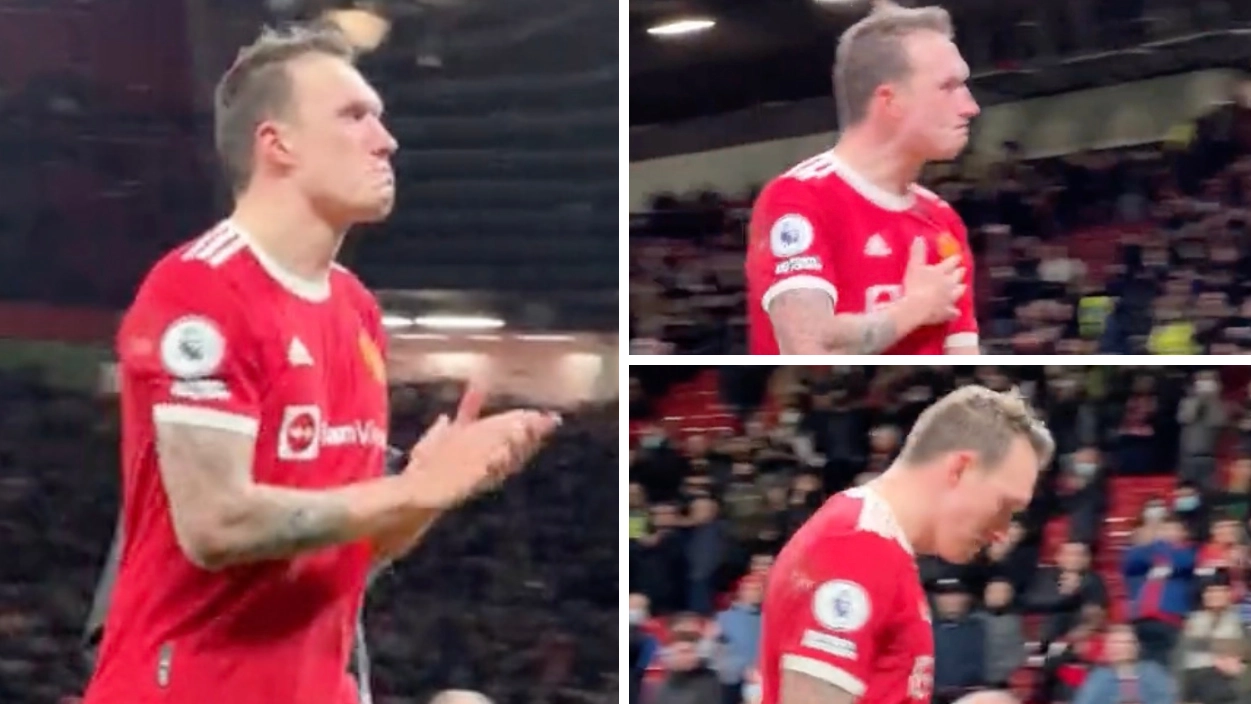 Phil Jones Brought To Tears By Manchester United Fans Chanting His Name After Wolves Defeat