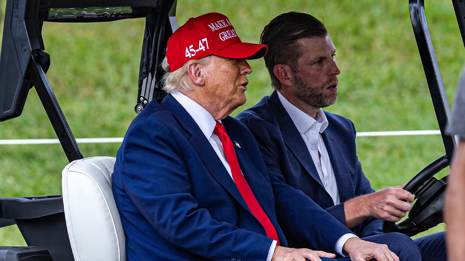 Donald Trump facing major backlash for what he posted on golf course while global markets plummet