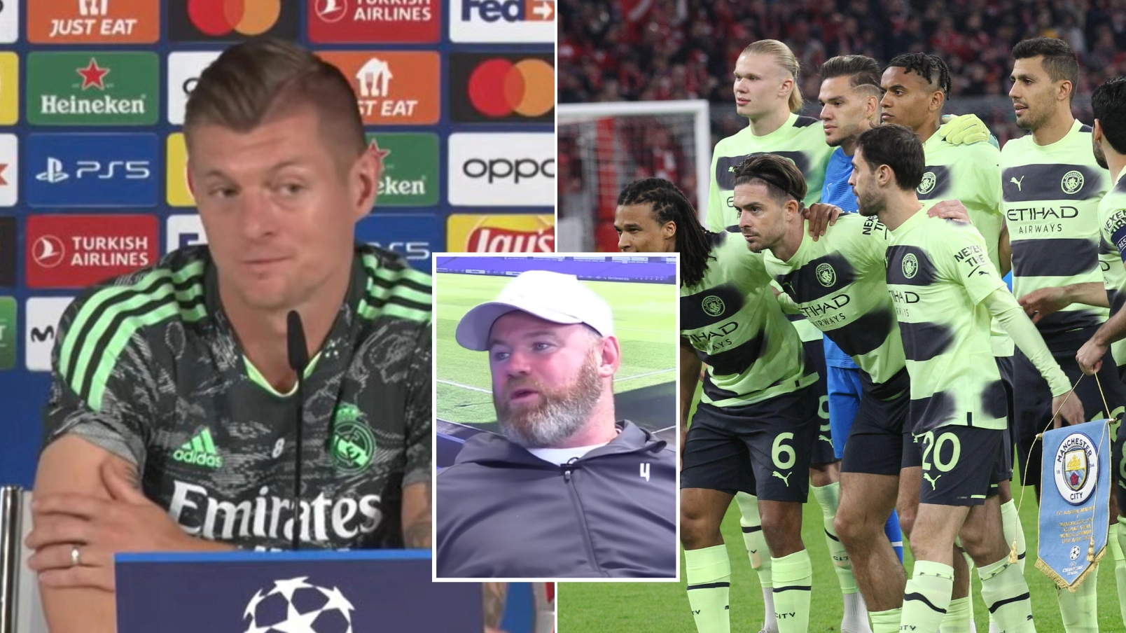 Toni Kroos responds to Wayne Rooney's 'destroy' prediction for Real Madrid vs. Man City