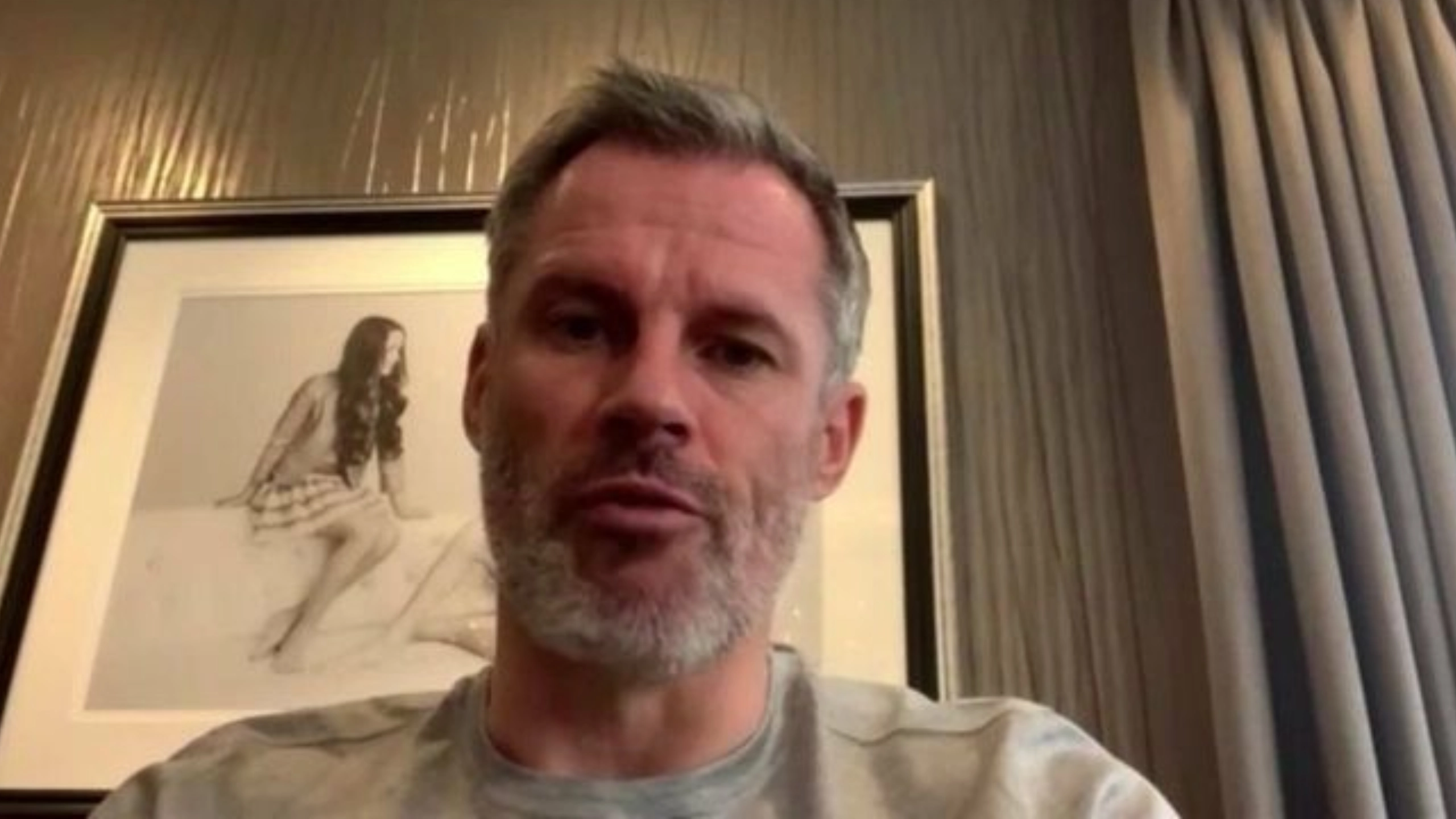 Jamie Carragher issues statement after being forced to leave CBS Sports midway through Champions League coverage