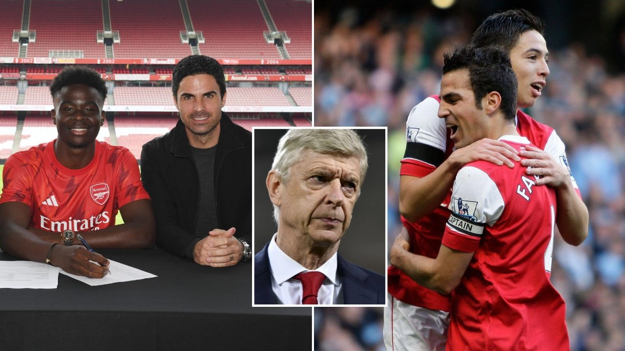 Arsenal 'desperate' to avoid mistake from Arsene Wenger years as Bukayo Saka contract signals new approach