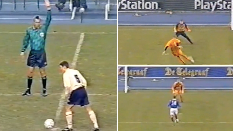 Liverpool and Rangers decided a game with a '5 seconds to score shootout' back in 1997 and it's incredible