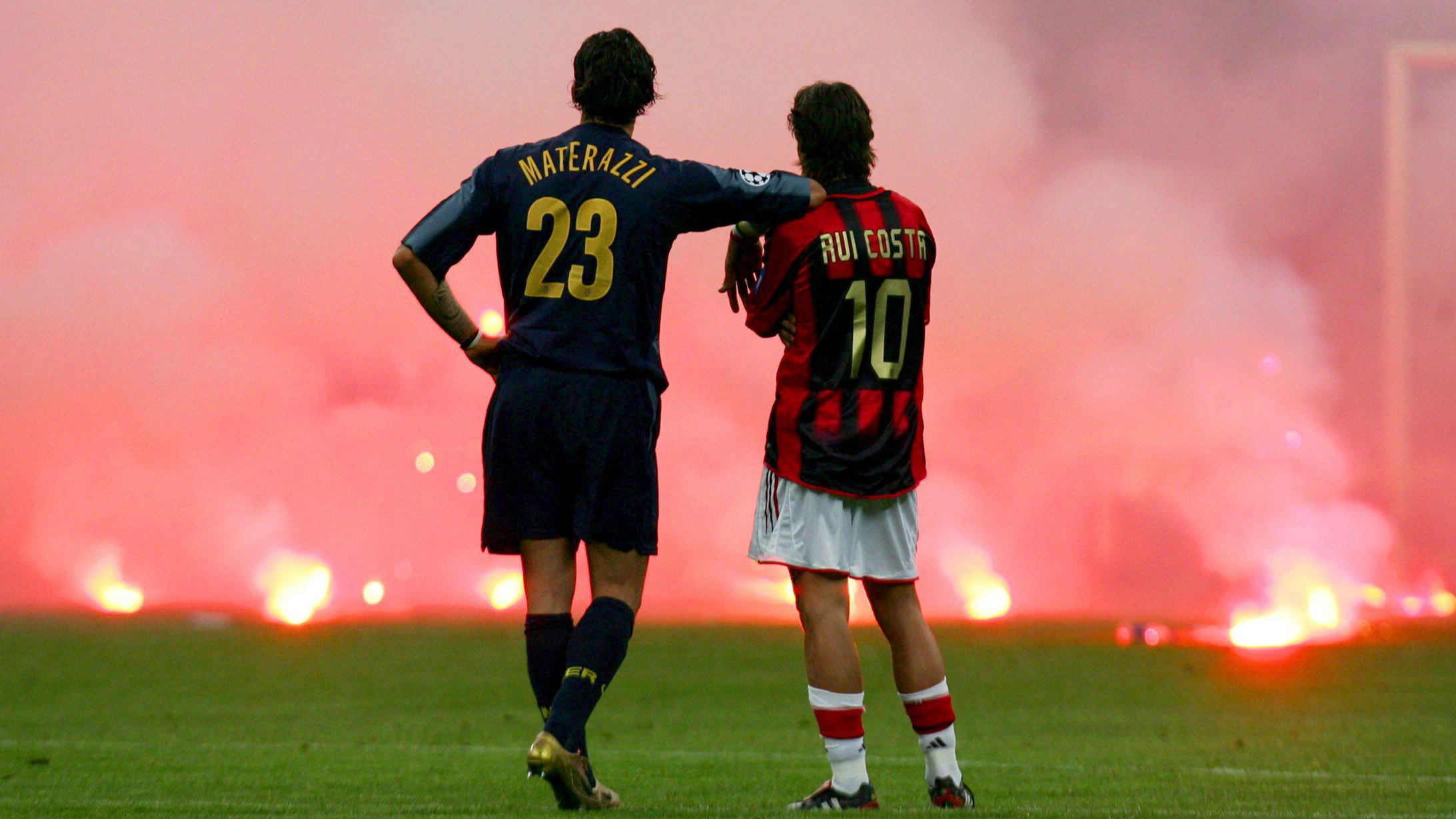 The most recent Champions League Milan derby produced iconic moment