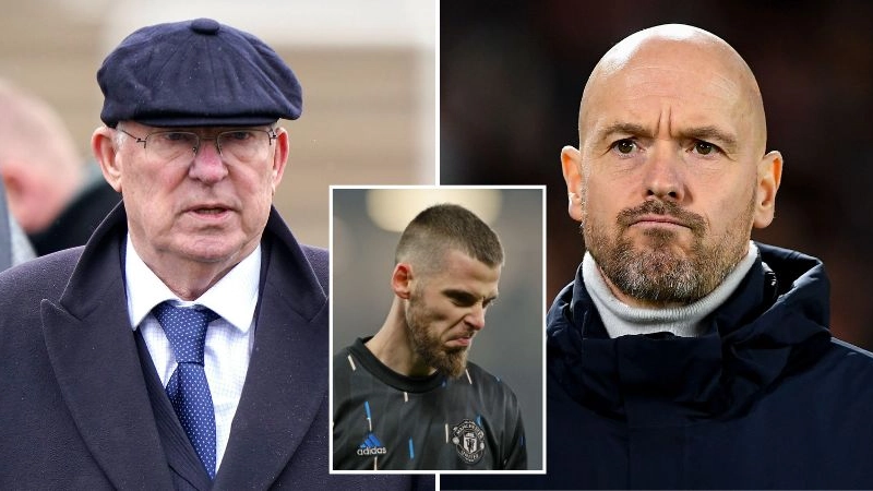 Sir Alex Ferguson has told Man Utd boss Erik ten Hag what he must do with David de Gea after Sevilla loss