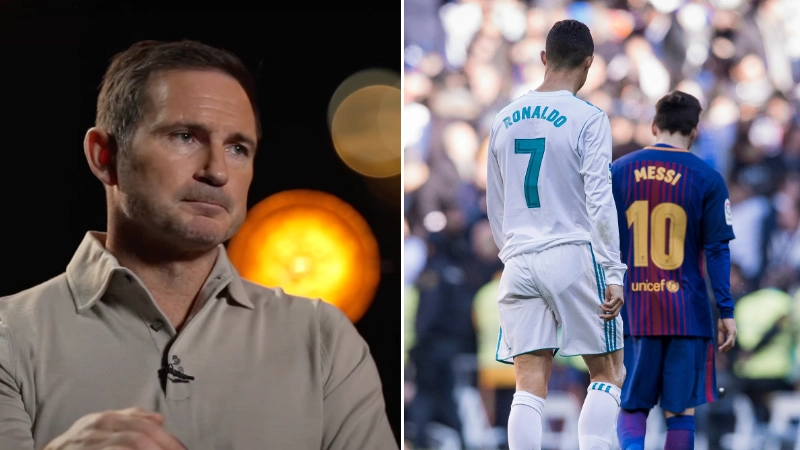 Frank Lampard gives his take on GOAT debate between Lionel Messi and Cristiano Ronaldo after changing his mind
