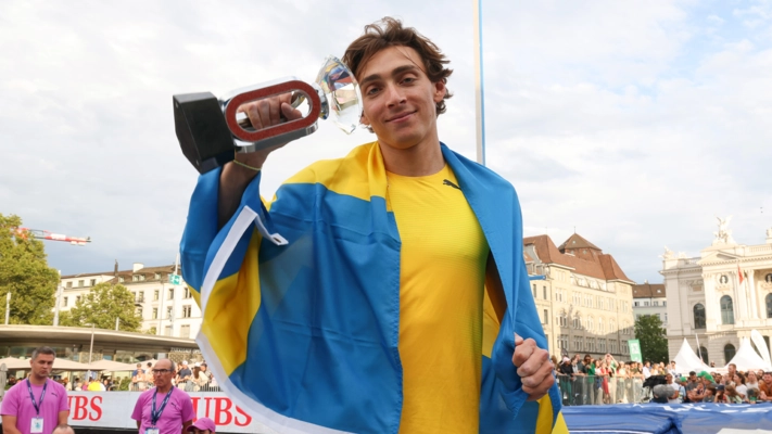 Mondo Duplantis names the 'insane' pole vaulter who could break his world record