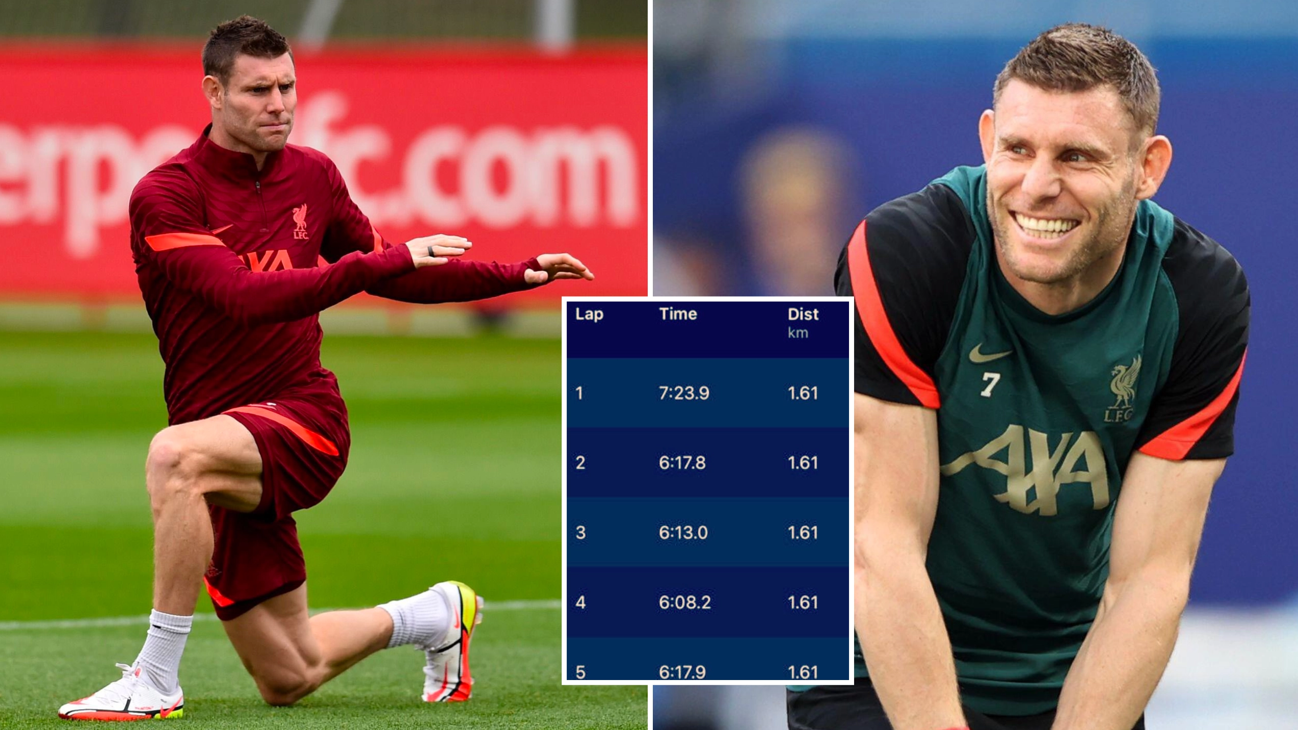 Fans Are Still Amazed By James Milner's Insane 8km Speed In Pre-Season After Tweet Re-Emerges