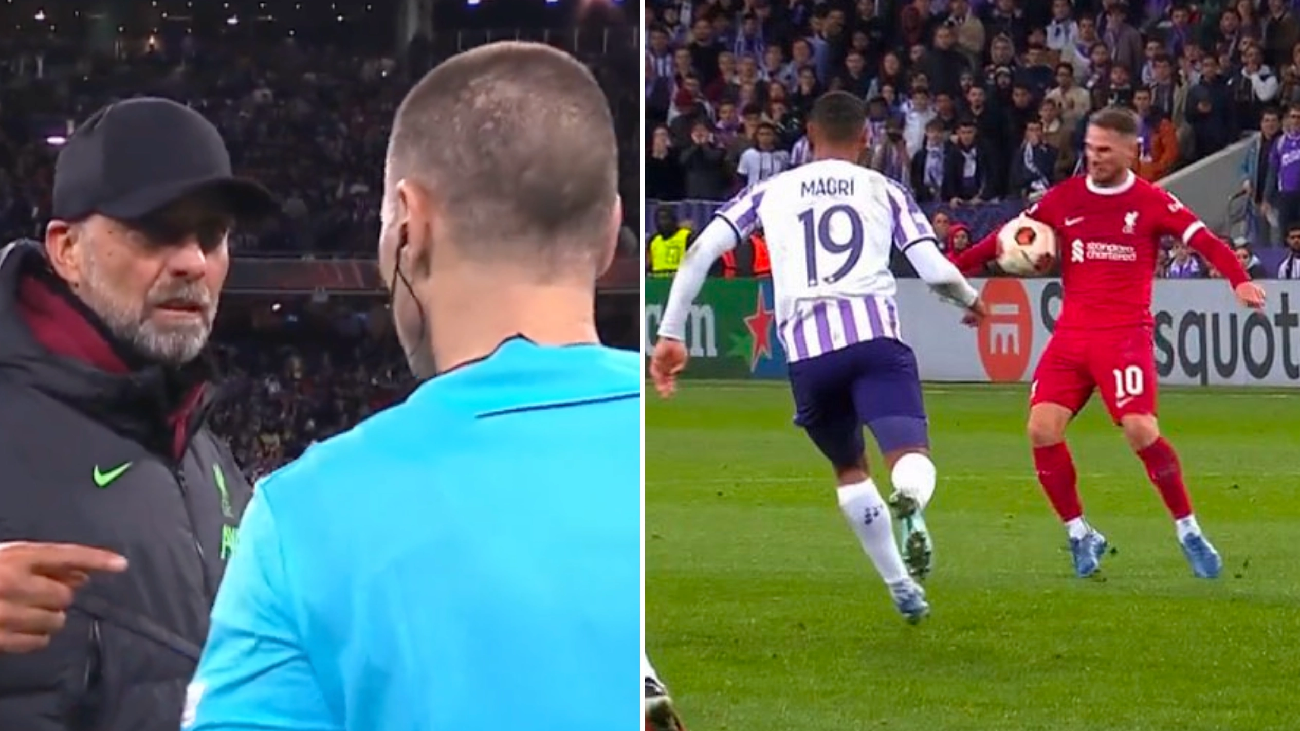 Liverpool fans left baffled by IFAB law which ‘contradicts’ Alexis Mac Allister handball decision