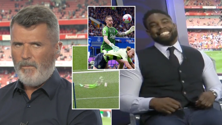 Roy Keane rips into Jordan Pickford after Man City beat Everton 3-0