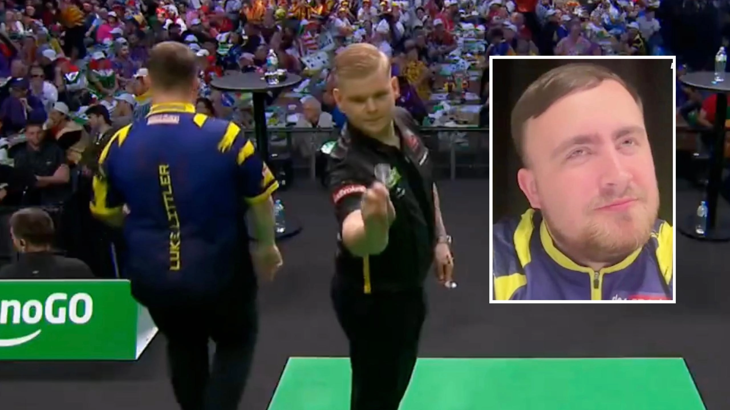 Luke Littler reveals brutal insult he kept receiving from fan during Australian Darts Masters final