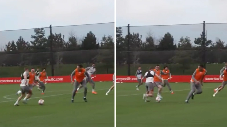 Virgil van Dijk sent brutal Liverpool message after training footage emerges