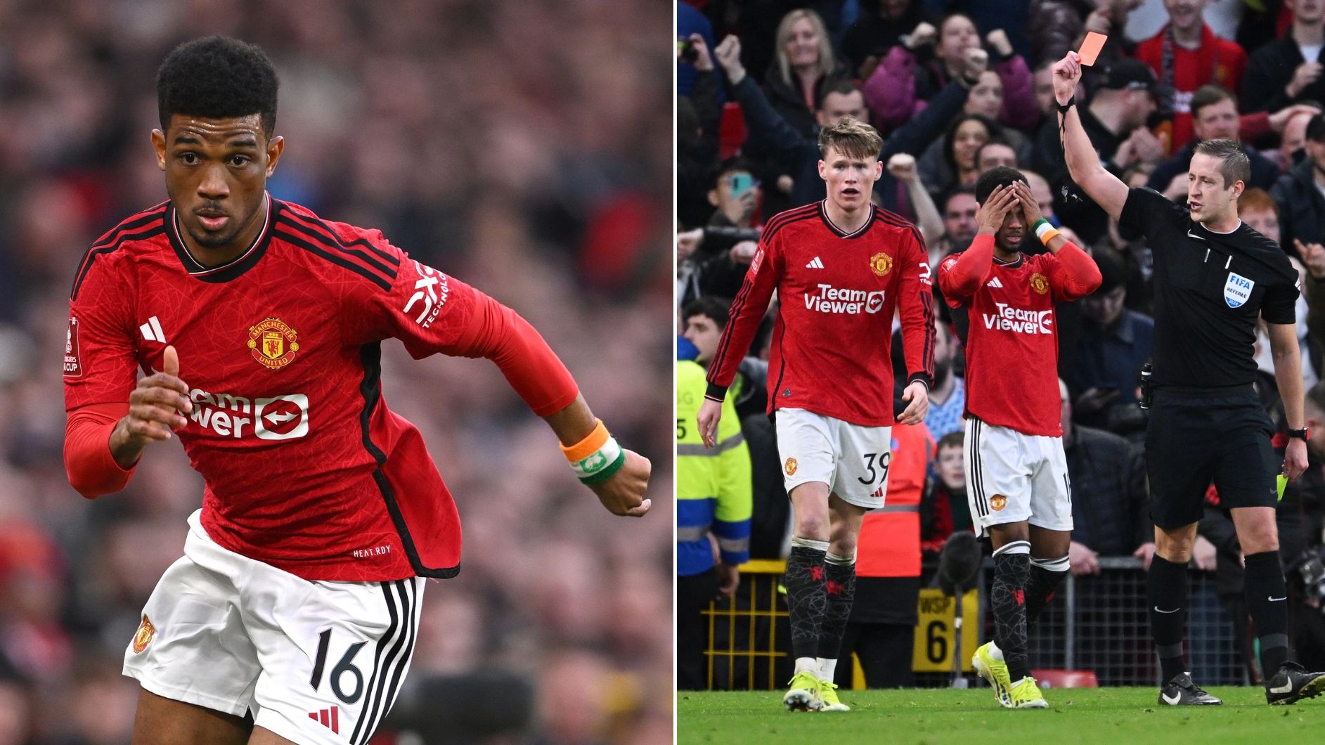 Why Amad Diallo can still play in FA Cup semi-final despite red card vs Liverpool