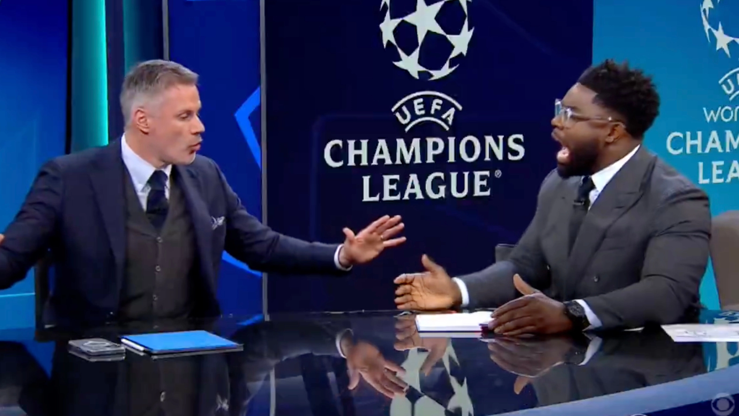 Jamie Carragher and Micah Richards Clash as Things Get Heated Over Mo Salah