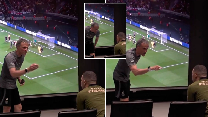 Shocking footage of Luis Enrique berating Kylian Mbappe emerges as PSG boss makes brutal Michael Jordan dig