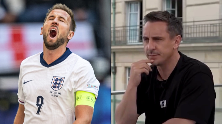 Gary Neville has theory on why Harry Kane is struggling at Euro 2024 that no one else has suggested