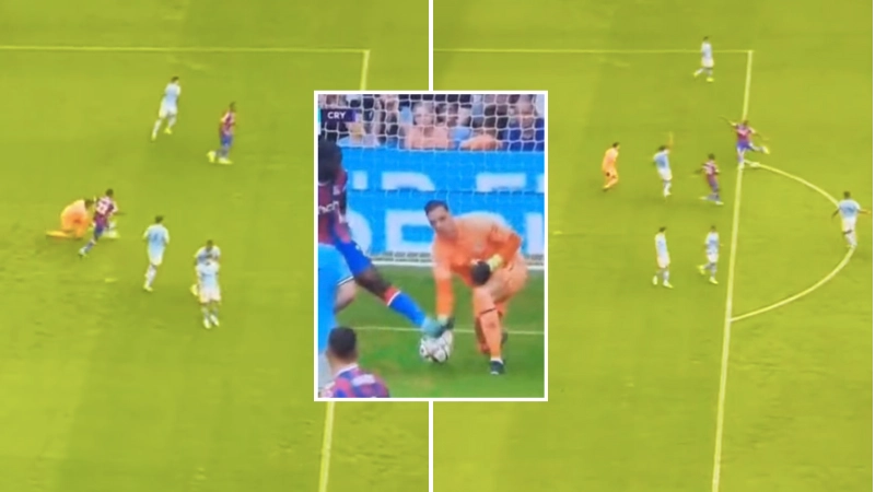 Ederson had a Loris Karius moment against Crystal Palace, goal was controversially disallowed