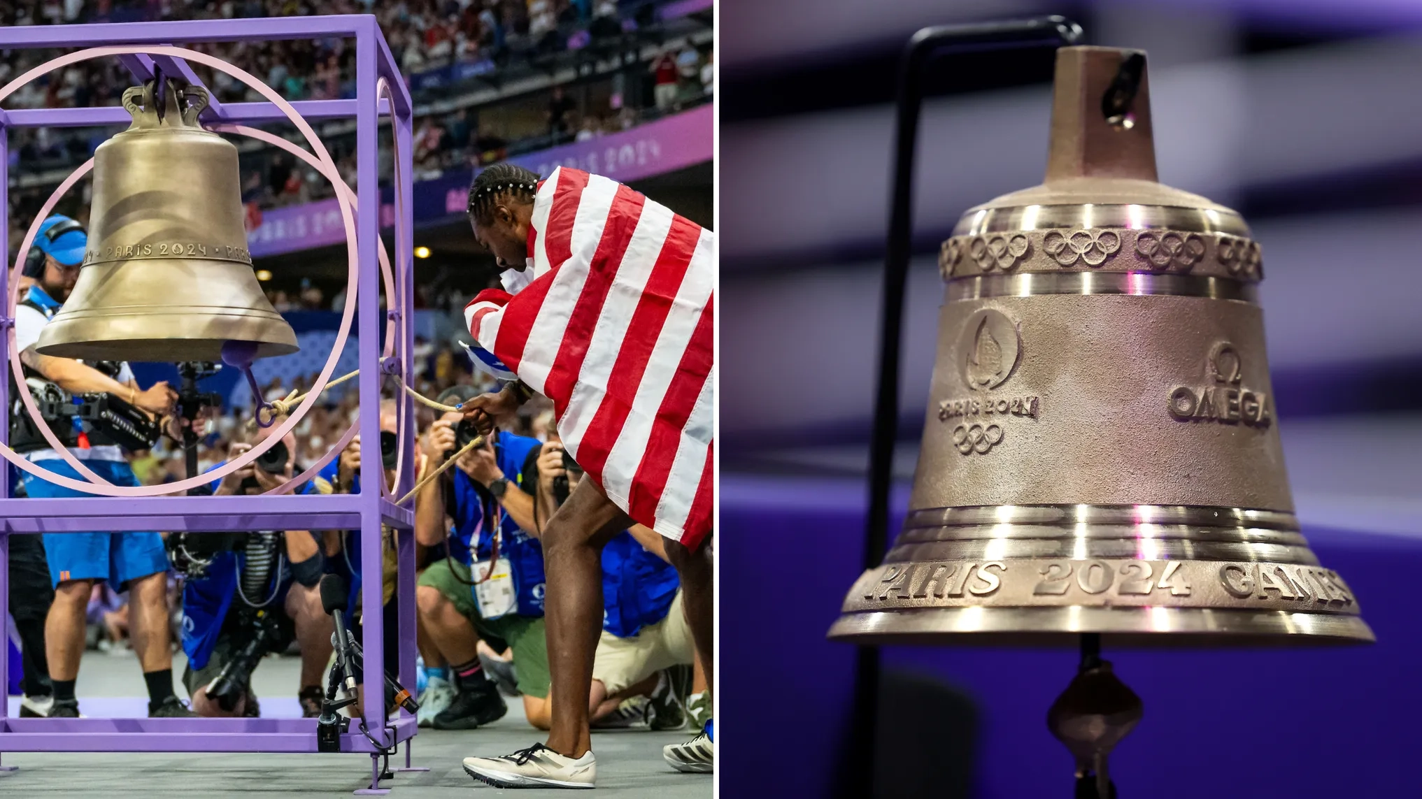 Reason why athletes ring giant bell after winning Olympic gold medal at 2024 Paris Games