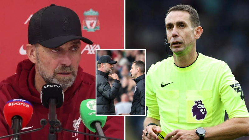 Jurgen Klopp quote about David Coote resurfaces as PGMOL suspend referee after alleged Liverpool video leaks