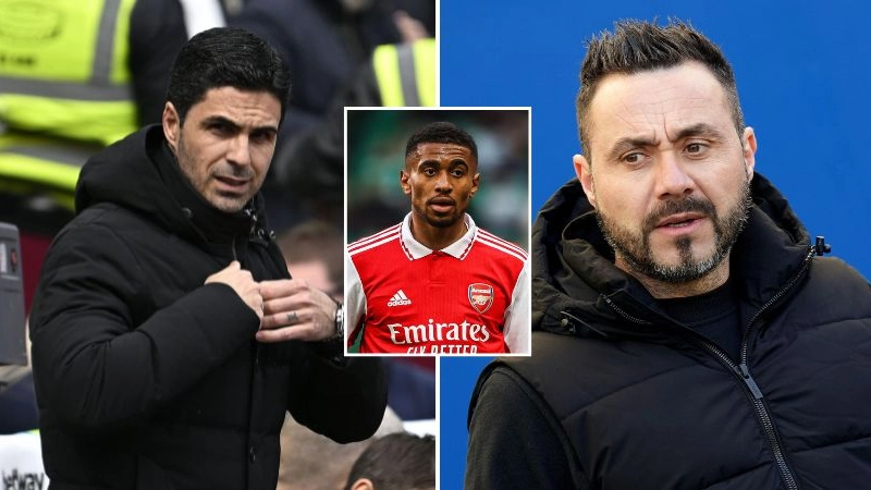 Brighton to raid Arsenal for Hale End graduate Reiss Nelson amid contract uncertainty