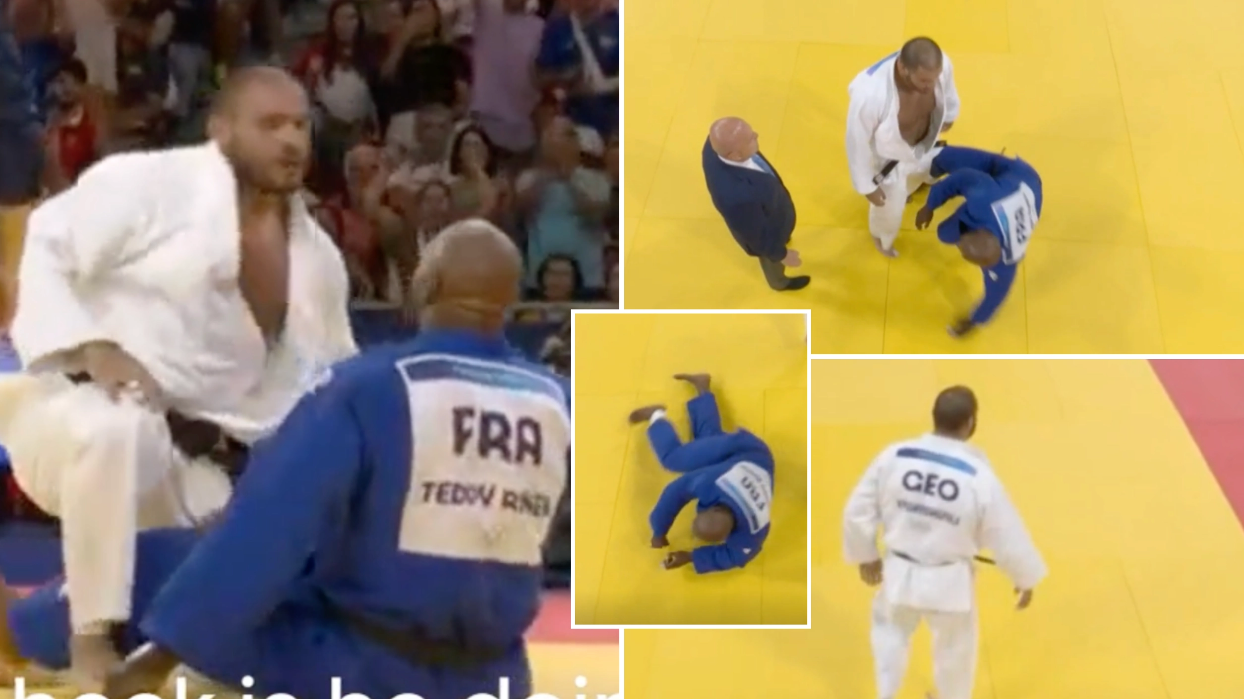Olympic athlete immediately disqualified from Games after 'scandalous behaviour' against French star