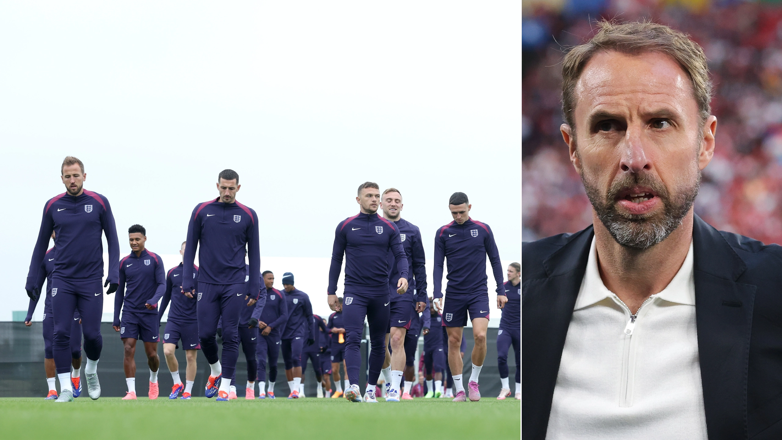 England suffer major blow ahead of Denmark game as key player trains alone from the rest of the squad