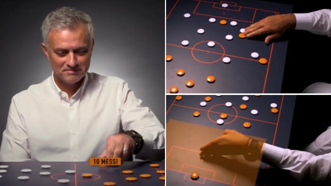 Jose Mourinho Explaining His Tactics To Beat A Prime Barcelona Shows His Insane Level Of Detail