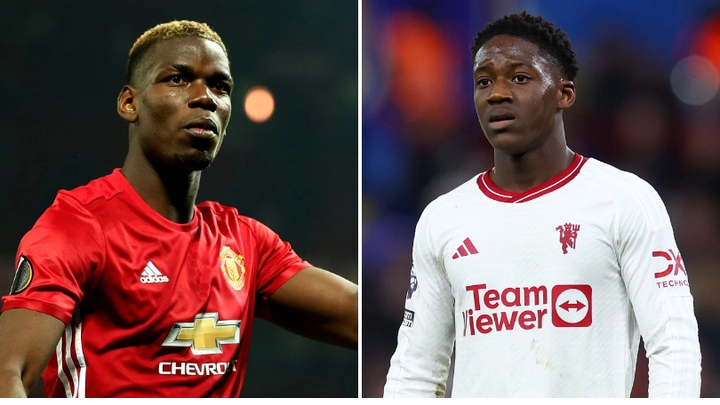 Kobbie Mainoo becomes first Man Utd player since Paul Pogba to produce stunning record vs Luton