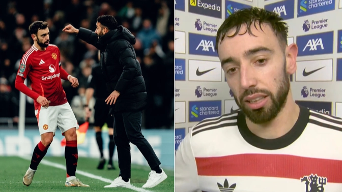 Bruno Fernandes reveals the one thing that Ruben Amorim has done at Man Utd that 'annoyed' him