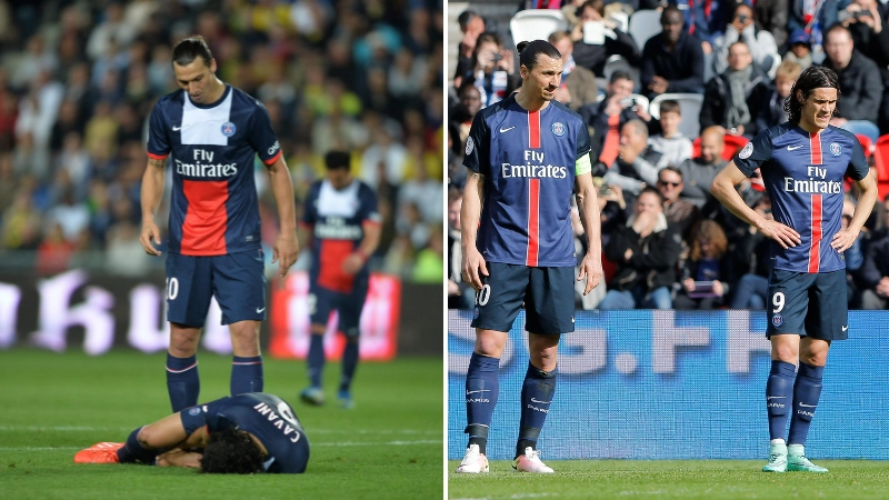 Edinson Cavani Was One Of Four Players Zlatan Ibrahimovic 'Hated' In His Career