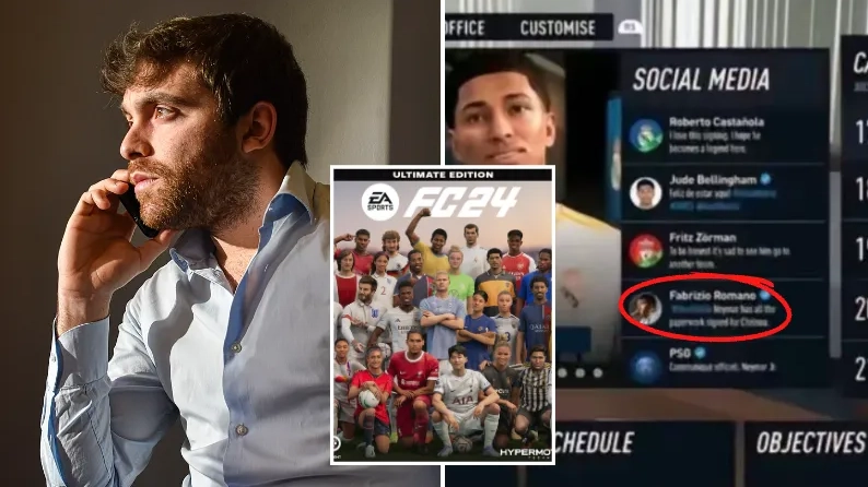 Transfer expert Fabrizio Romano has teased EA Sports FC role