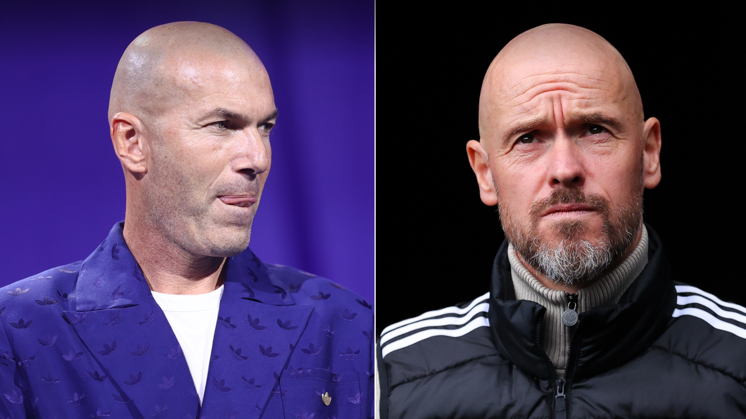 Zinedine Zidane drops clearest hint yet over his future as Man Utd consider sacking Erik ten Hag