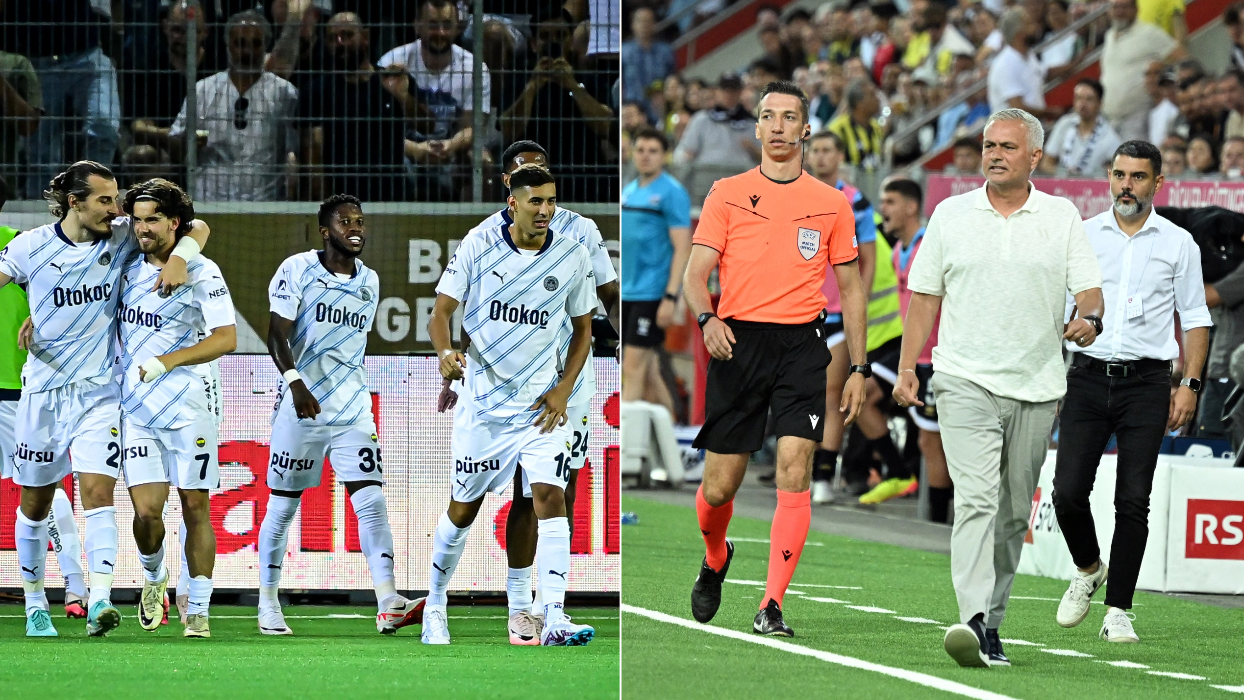Fenerbahce fans urge Jose Mourinho to sell two players after narrow Champions League win