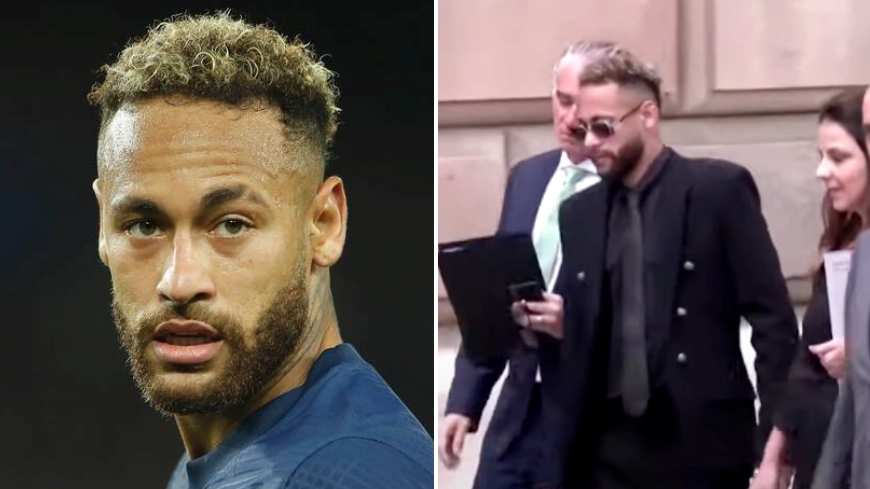 Neymar fronts court and is facing two-year jail sentence over transfer to Barcelona