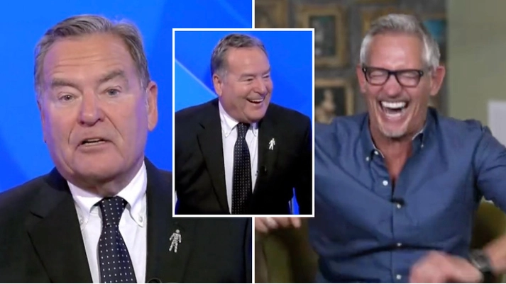 Jeff Stelling makes Gary Lineker joke in hilarious Soccer Saturday intro