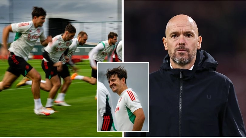 Four things spotted in Man Utd training ahead of Crystal Palace clash as two academy stars called up