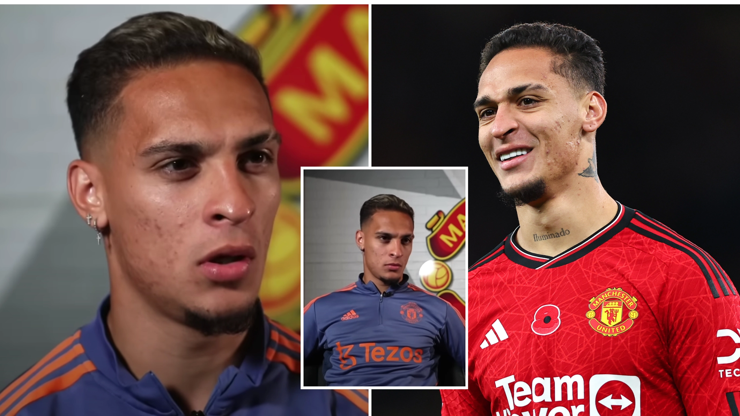 Antony hits back at criticism from 'former club players' and 'others in the media' during interview
