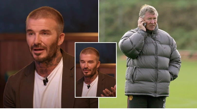 David Beckham claims Sir Alex Ferguson once accused him of lying during phone call at airport