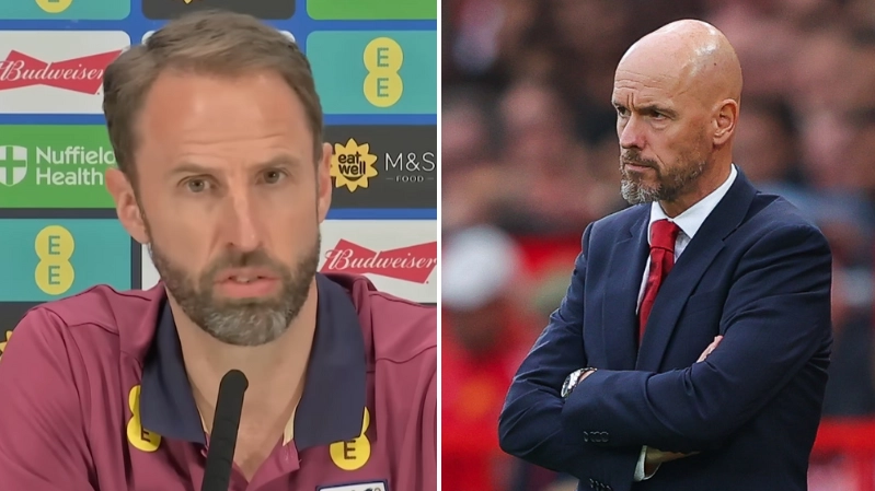 Gareth Southgate has made his feelings clear on taking Man Utd job as odds slashed on Erik ten Hag being sacked