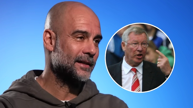 Pep Guardiola names the only player he has given Sir Alex Ferguson's hairdryer treatment to