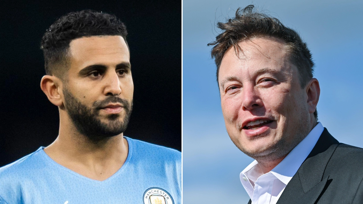 Manchester City Star Riyad Mahrez Makes Twitter Plea To Elon Musk